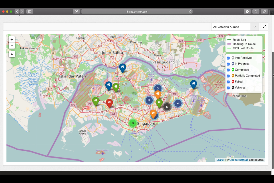 Detrack подбор