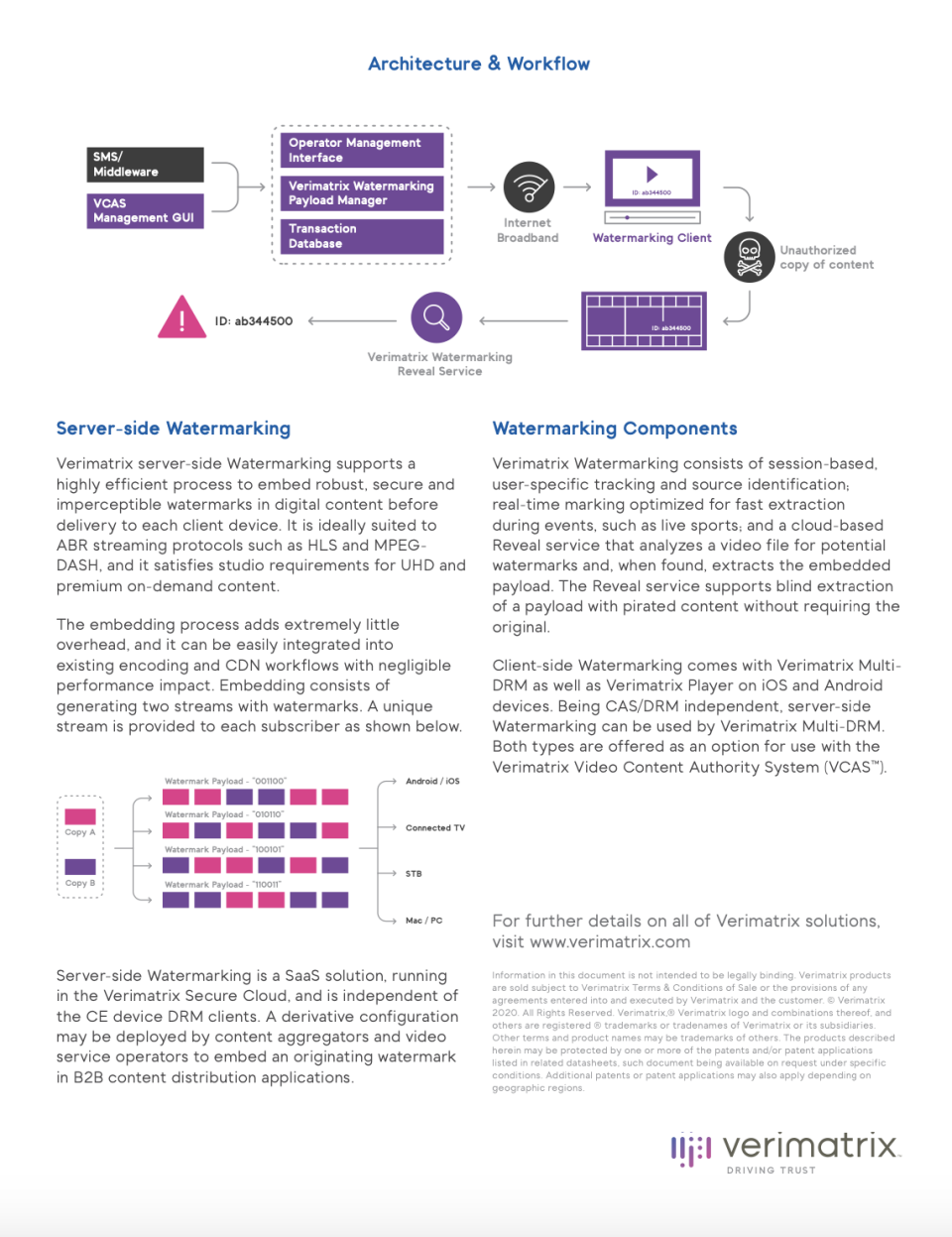 Verimatrix Watermarking программа