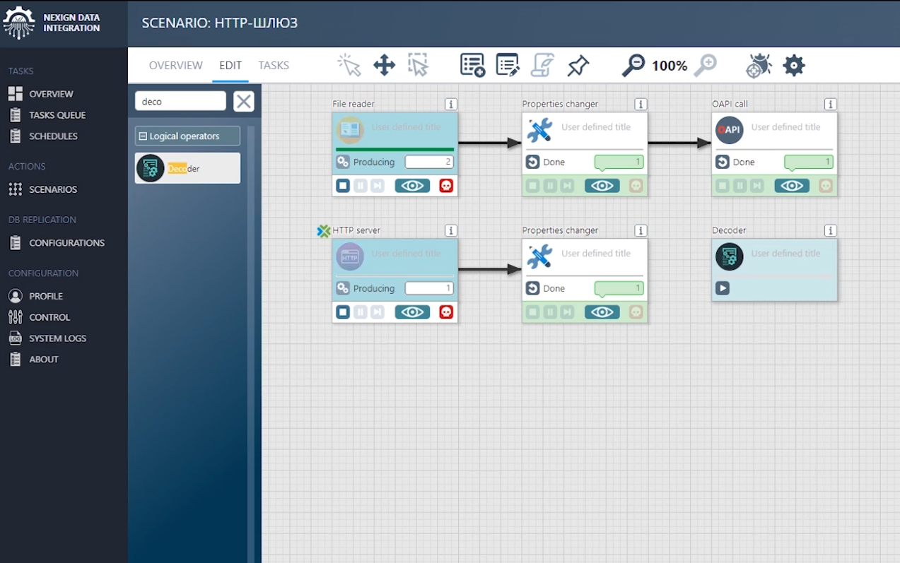 Nexign Data Integrator