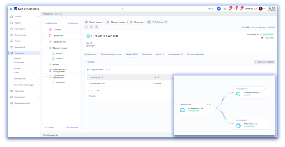 КСК.Service  Desk ПО