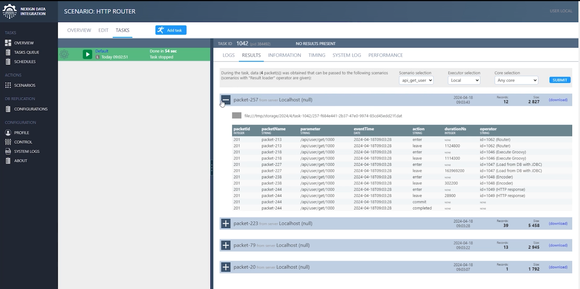 Nexign Data Integrator