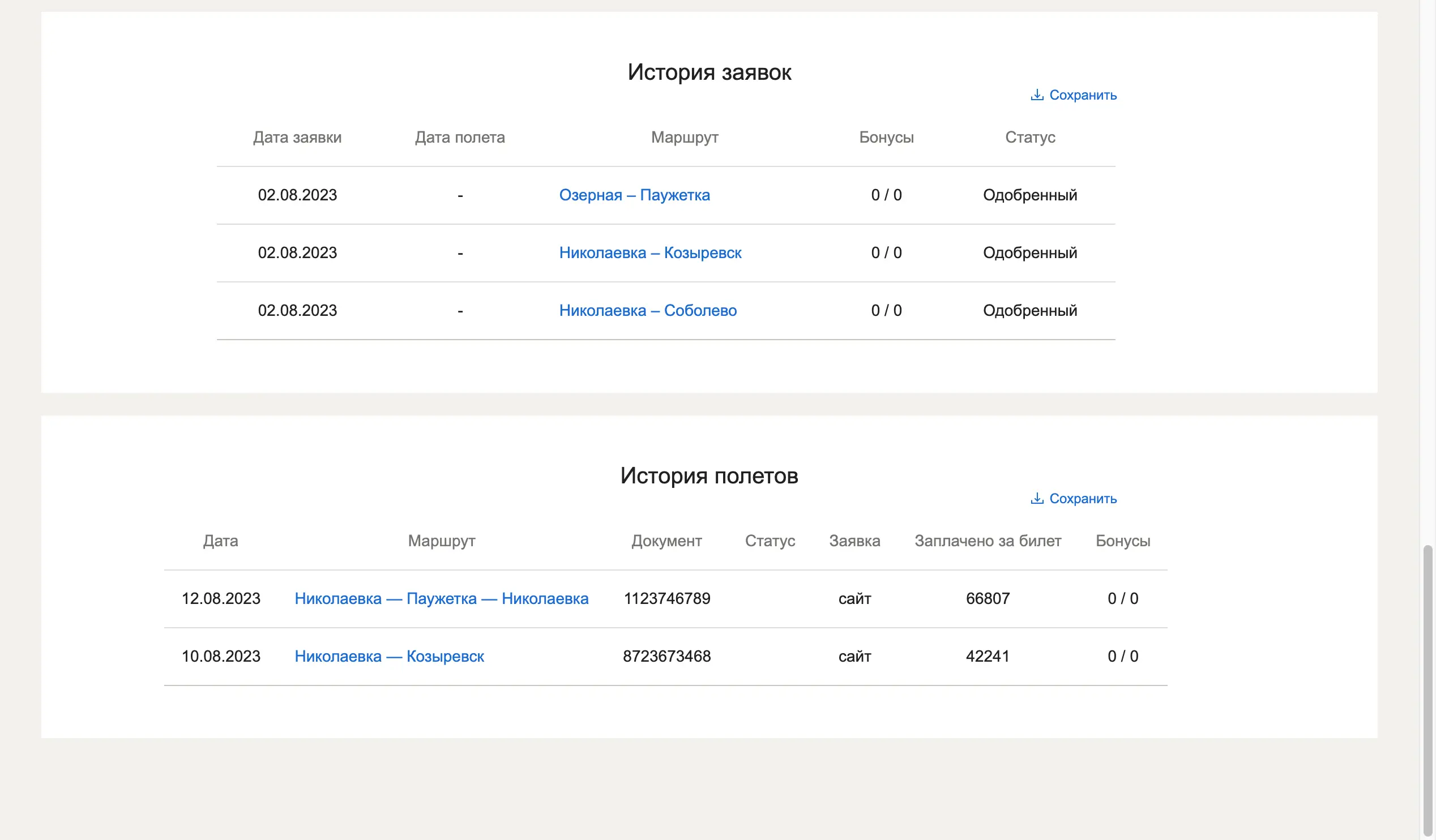 АИС «Система регистрац​ии» характеристики